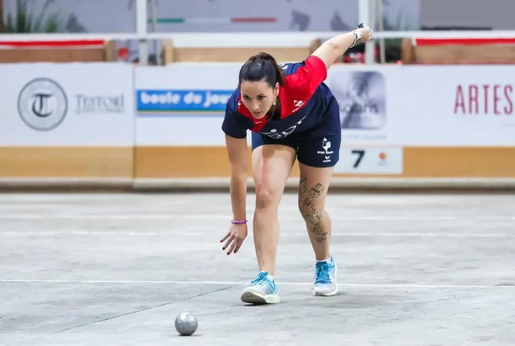 Floriane Amar qui pointe